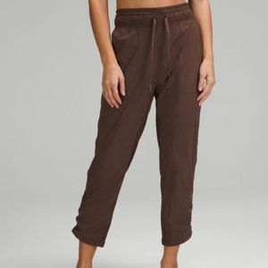 Lululemon Dance Studio Mid-Rise Cropped Pants 25" - Java - Size 14